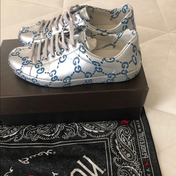 Gucci tennis shoes size 10 in European size 11 US - Picture 3 of 4